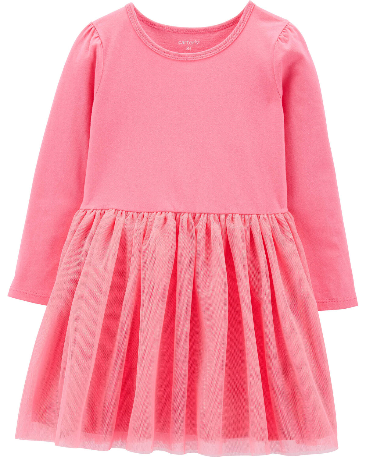 Pink Baby Tutu Jersey Dress