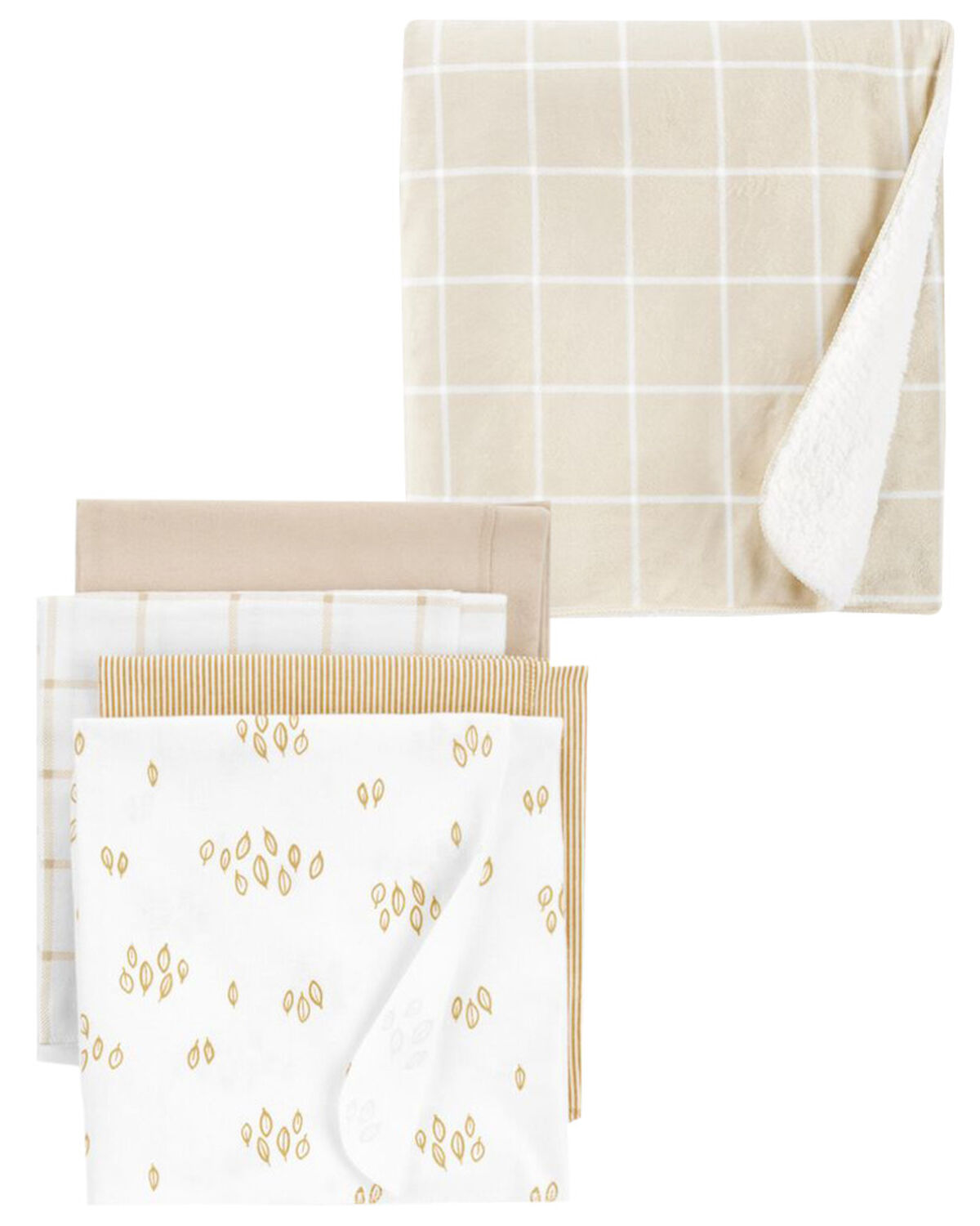 Bundle 5Pack Baby Blankets