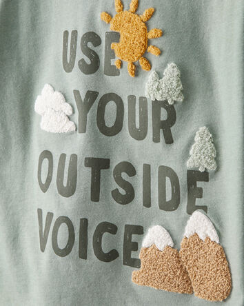 Toddler Boy Outdoor Voice Short-Sleeve Graphic Tee - Green, 