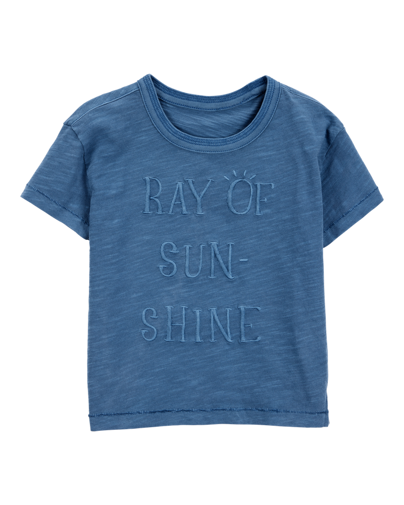 Baby Sun Short-Sleeve Tee - Blue, image 1 of 4 slides