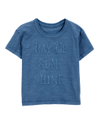 Baby Sun Short-Sleeve Tee - Blue, image 1 of 4 slides
