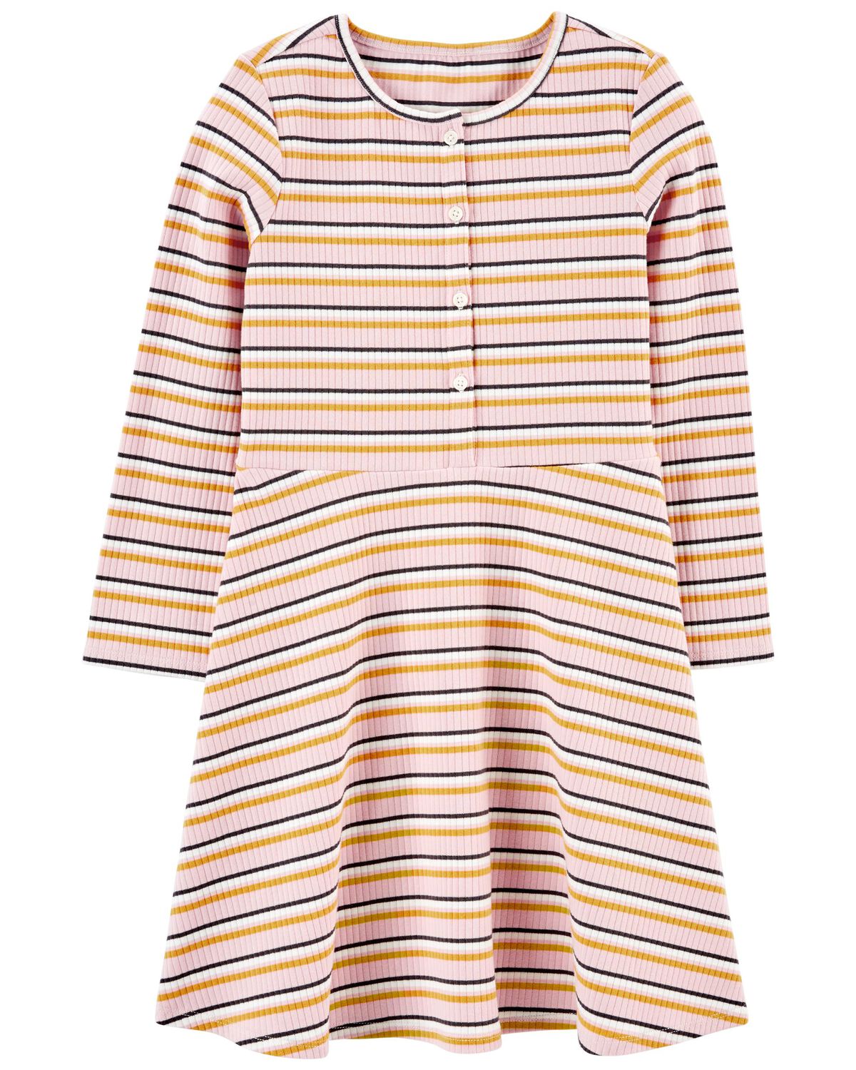Multi Kid Striped Shift Dress | oshkosh.com