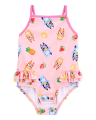 Baby Bluey™ 1-Piece Swimsuit - Pink, image 2 of 4 slides