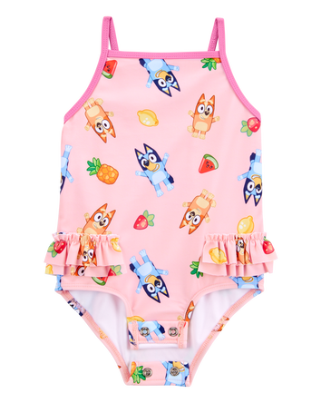 Baby Bluey™ 1-Piece Swimsuit - Pink, 