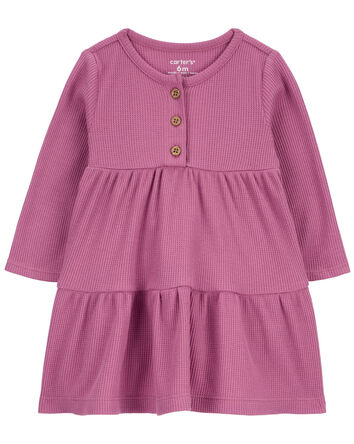 Baby Tiered Thermal Dress, 