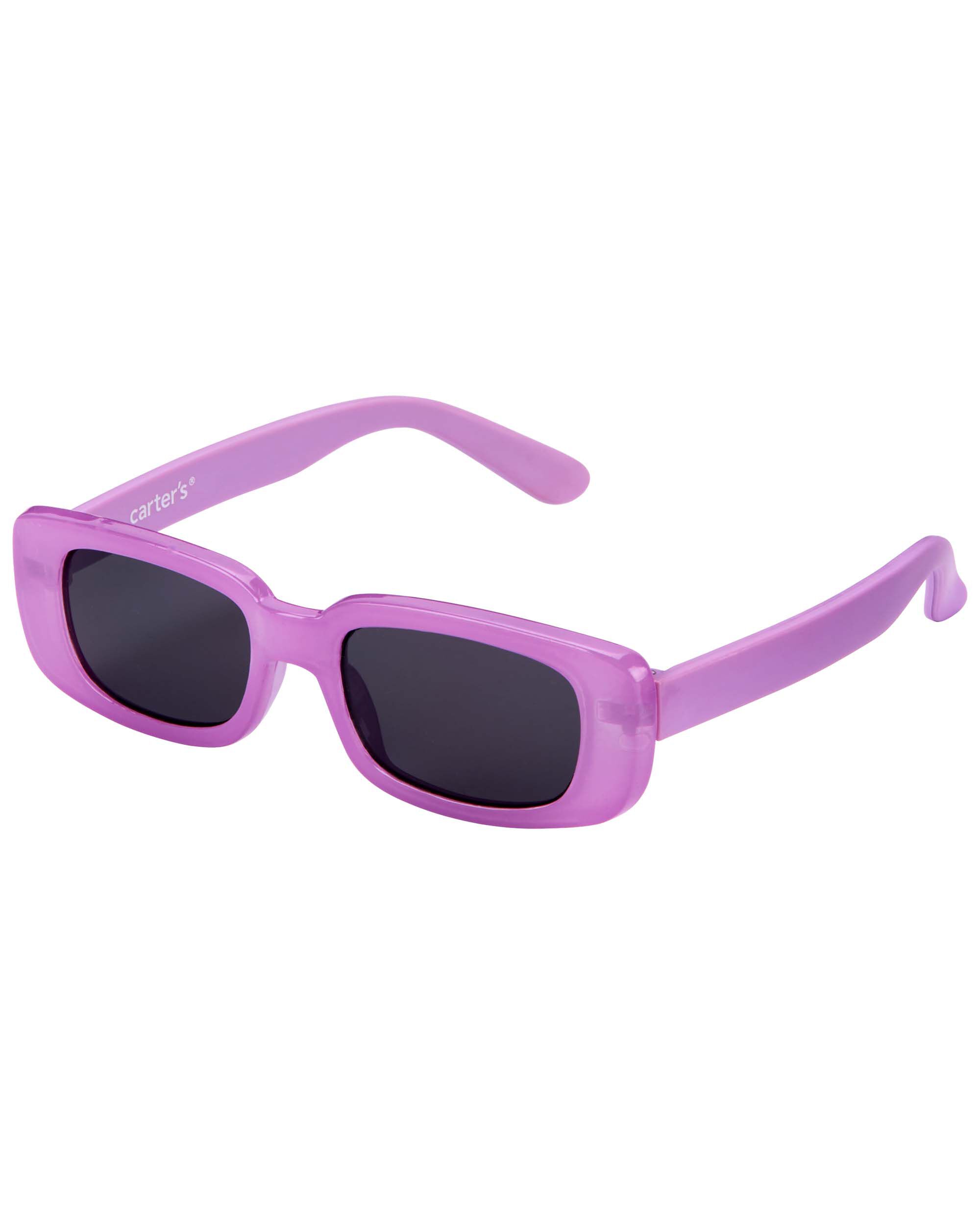 Purple rectangle sunglasses hot sale
