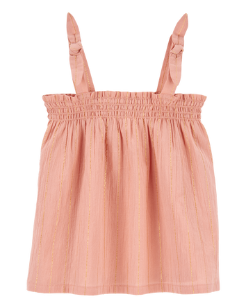 Toddler Boho Chic Gauze Tank, 