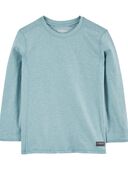 Blue - Kid Soft Stretch Active Top