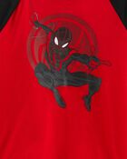 Kid 2-Piece Spider-Man Loose Fit Pajamas, image 2 of 3 slides