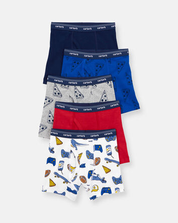 Kid 5-Pack Boxer Briefs Underwear, 