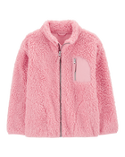 Kid Zip-Up Fleece Jacket, image 1 of 3 slides