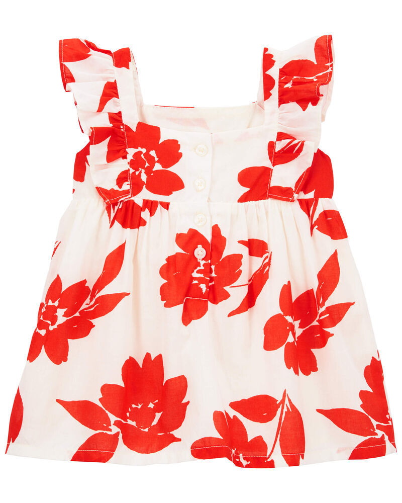 Baby Floral Flutter Dress, image 2 of 4 slides