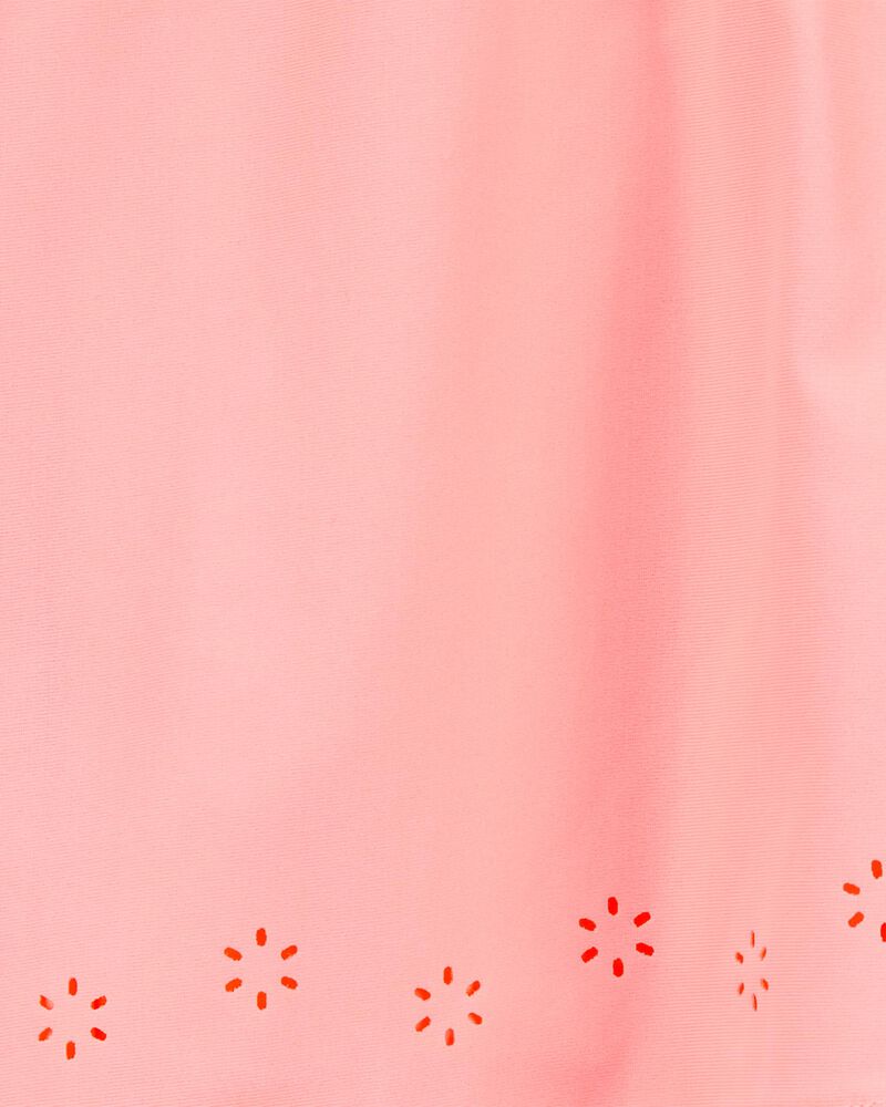 Kid Active Twist Tank & Wrap Skort Set - Coral, image 5 of 7 slides