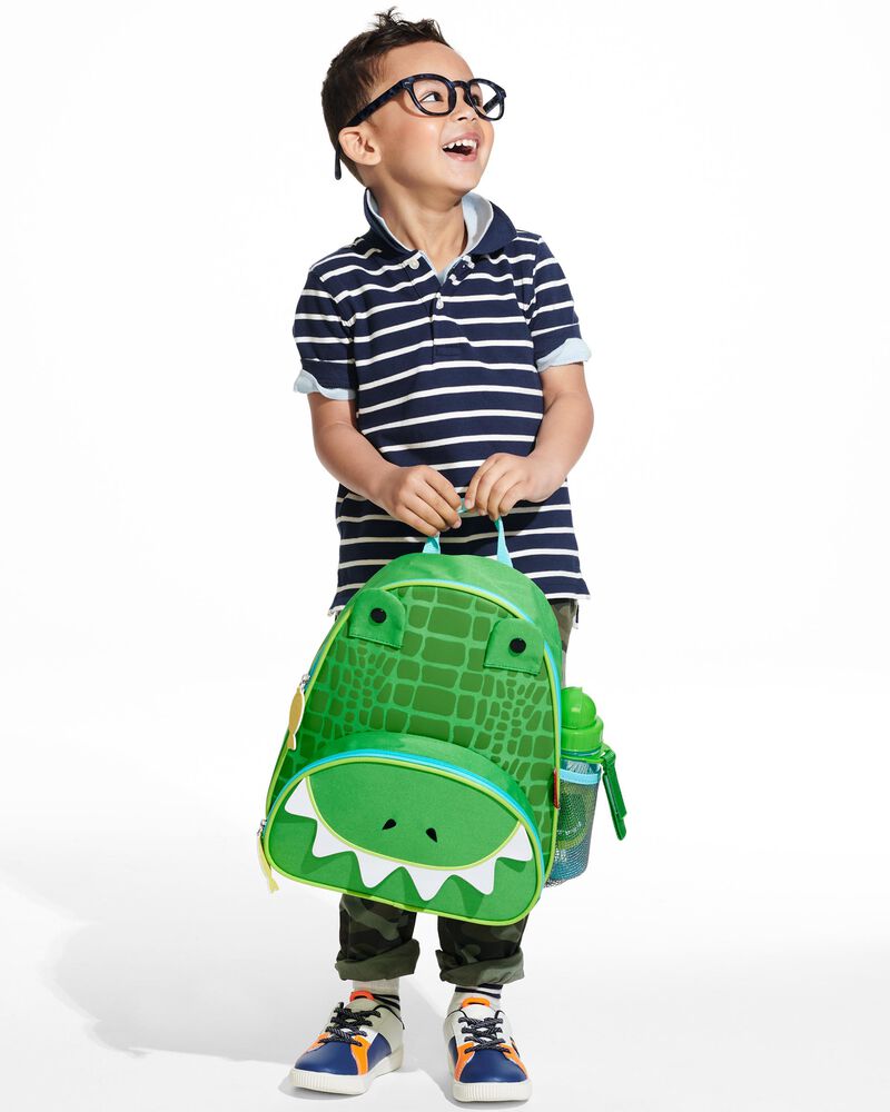 Zoo Little Kid Toddler Backpack - Crocodile, image 6 of 8 slides