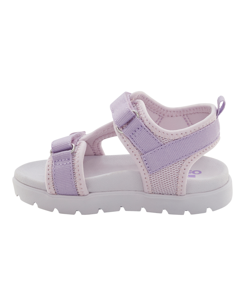Toddler Casual Girl Sandals - Purple, image 6 of 7 slides