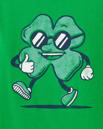 St. Patrick's Day Long-Sleeve Tee - Green, 