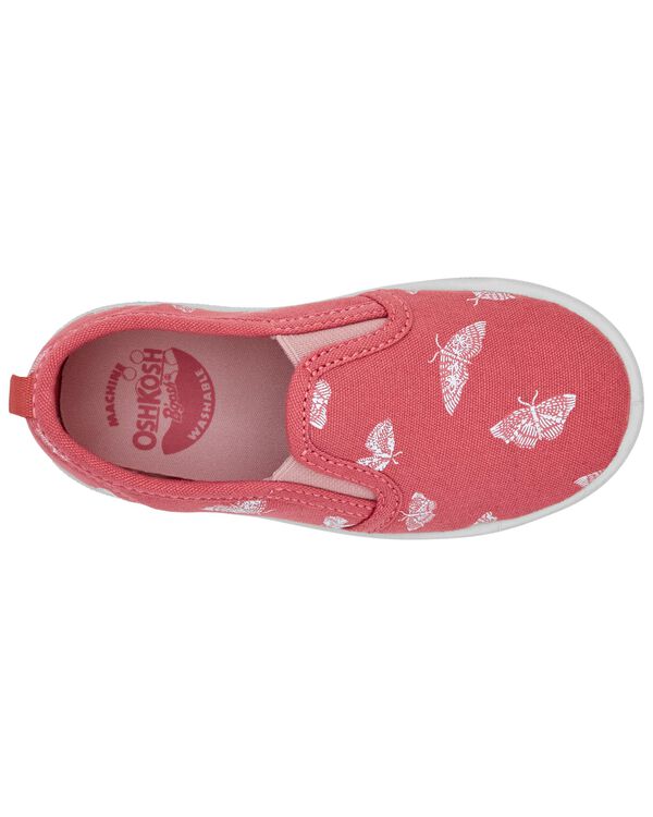 Toddler Butterfly Slip-On Shoes
