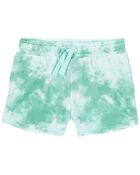 Toddler Tie-Dye Pull-On French Terry Shorts, image 1 of 2 slides