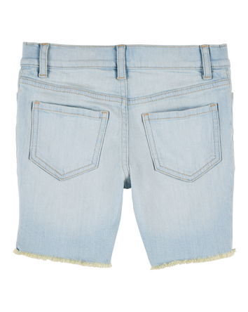 Kid Mid-Length Iconic Denim Short - Splash Wash, 