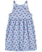 Toddler Floral Tank Dress, image 2 of 3 slides