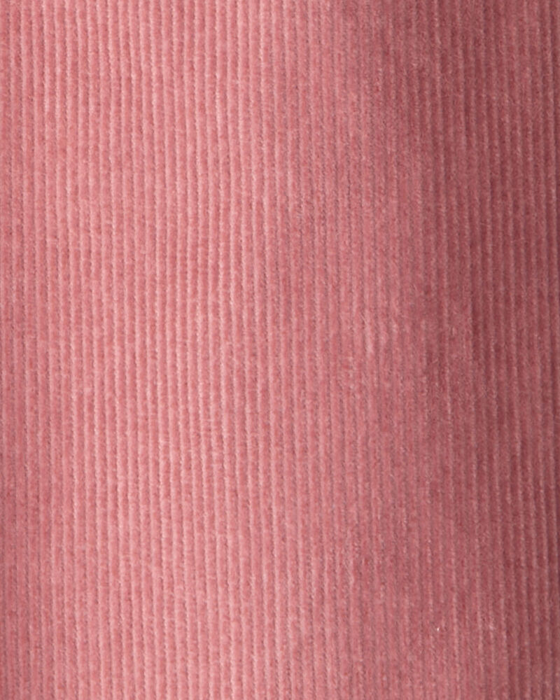 Toddler Girl Cotton Wide-Leg Pants - Pink, image 4 of 5 slides