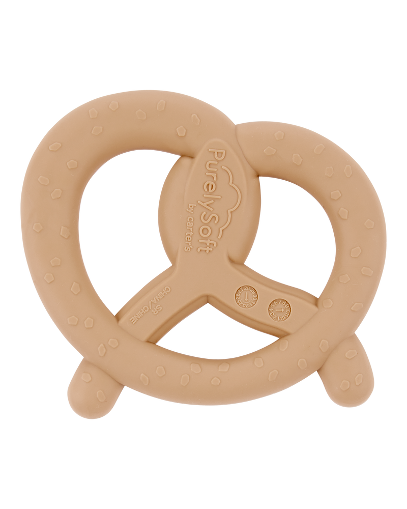 Baby PurelySoft Silicone Pretzel Teether, image 2 of 3 slides