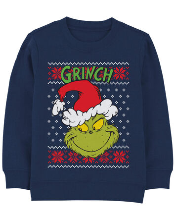 Kid Grinch Christmas Pullover, 