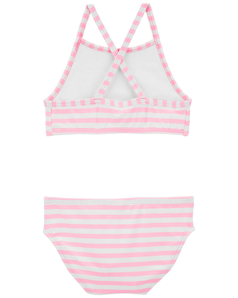 Toddler Tropical Chameleon 3-Piece Rashguard Swim Set, image 2 of 5 slides