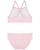 Toddler Tropical Chameleon 3-Piece Rashguard Swim Set, image 2 of 5 slides