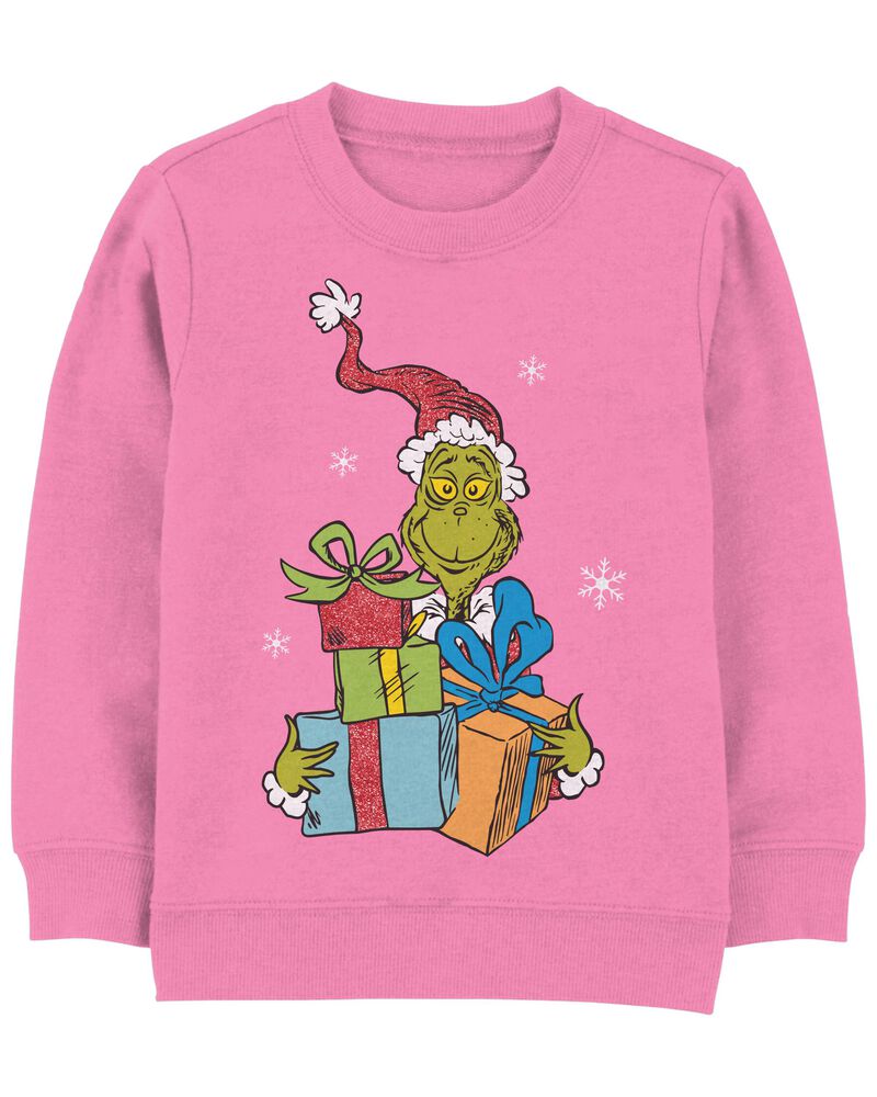Toddler Dr. Seuss’ The Grinch™ Christmas Pullover, image 1 of 3 slides