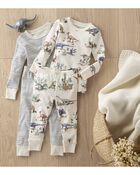 Baby Organic Cotton Pajamas Set, image 4 of 5 slides