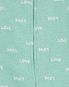 Baby 2-Pack Frog 2-Way Zip Cotton Sleep & Play Pajamas, image 2 of 4 slides