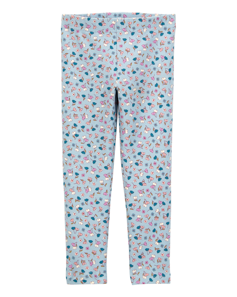 Toddler 2-Piece Gauze Top & Floral Leggings Set Set, image 4 of 8 slides