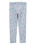 Toddler 2-Piece Gauze Top & Floral Leggings Set Set, image 4 of 8 slides