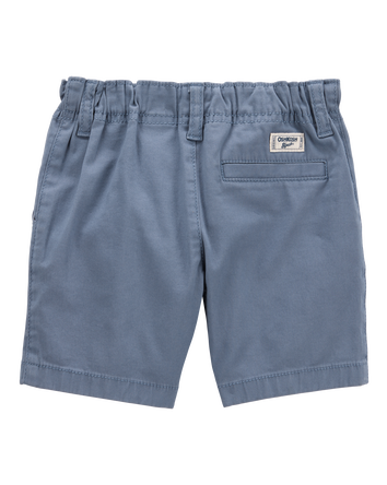 Baby Flat-Front Shorts - Blue, 