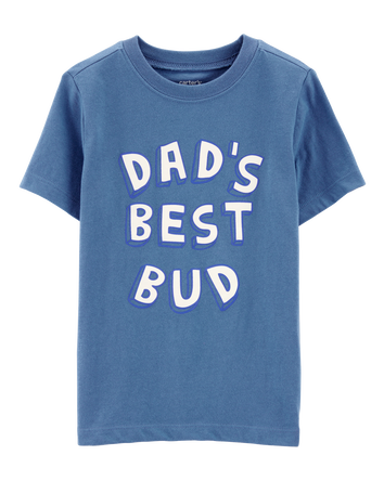 Toddler Dad's Best Bud Graphic Tee, 