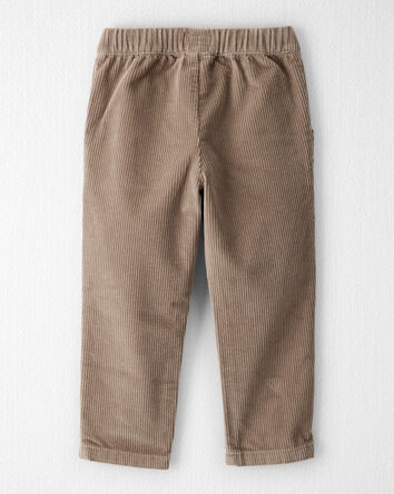 Toddler Organic Cotton Corduroy Drawstring Pants, 