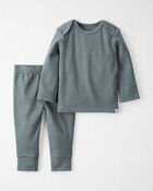 Baby Organic Cotton Set in Stripes, image 1 of 4 slides