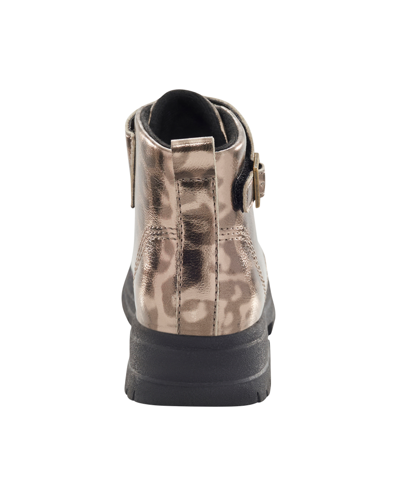 Toddler cheetah boots top