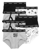Toddler 7-Pack Cotton Briefs Underwear, image 1 of 3 slides