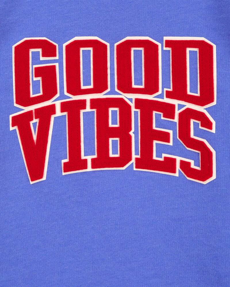 Baby Good Vibes Pullover Sweatshirt, image 2 of 3 slides