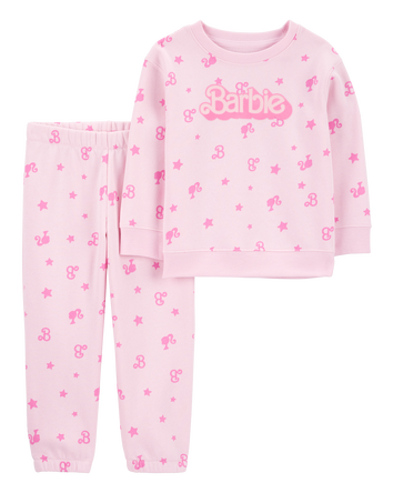 Toddler 2-Piece Barbie Sweatshirt & Pant Set, 