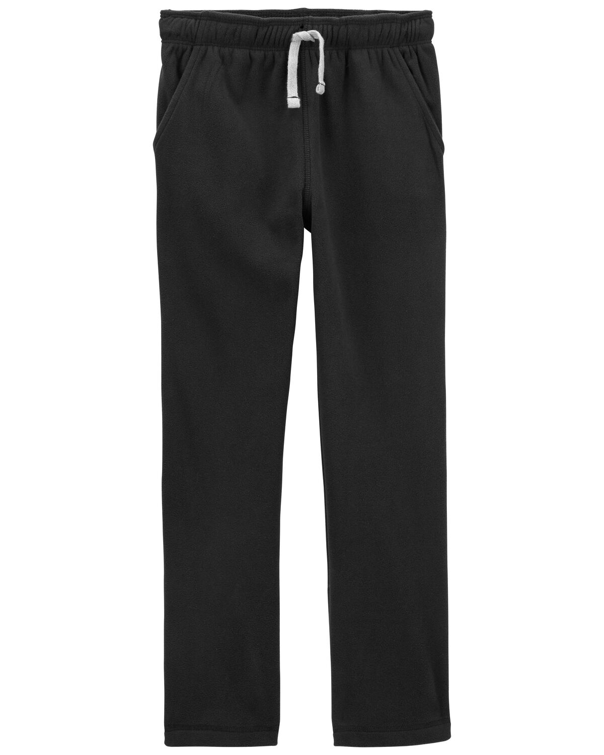 Black Kid PullOn Fleece Pants