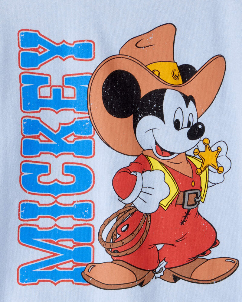 Toddler Boy Disney© Mickey Mouse Short-Sleeve Graphic Tee - Blue, image 4 of 4 slides