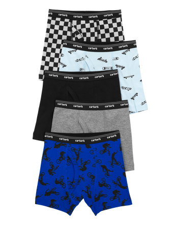 Kid 5-Pack Boxer Briefs Underwear, 