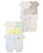 Baby 10-Pack Short-Sleeve Bodysuits, image 1 of 14 slides