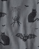 Kid Organic Cotton Pajamas Set in Spooky Creatures, image 3 of 4 slides