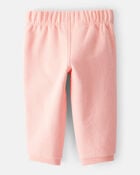 Baby Girl Cotton Pull-On Pants - Pink, image 2 of 4 slides