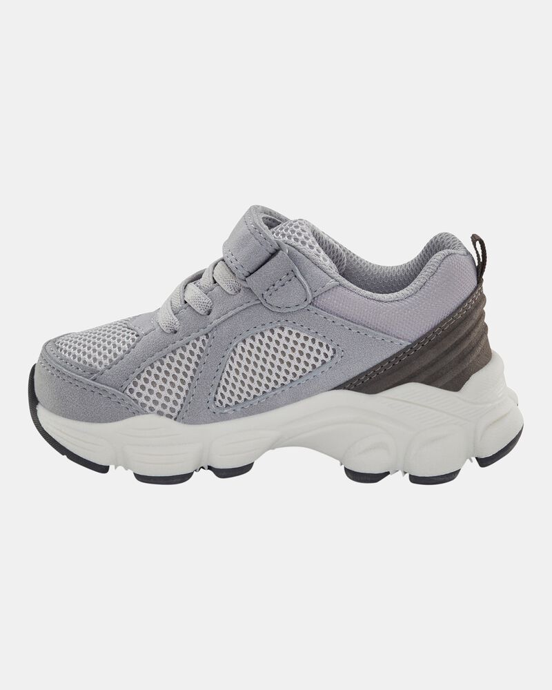 Toddler Athletic Sneakers - Grey, image 6 of 7 slides