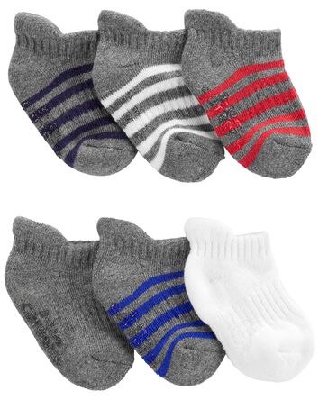 Baby 6-Pack Ankle Socks, 